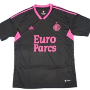 Feyenoord 22/23 Third Black/Pink Soccer Jersey