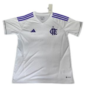 Flamengo 23/24 GK White Soccer Jersey