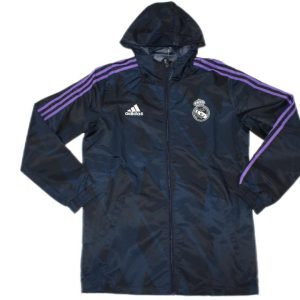 Real Madrid 22/23 Wind Coat - Purple/Black